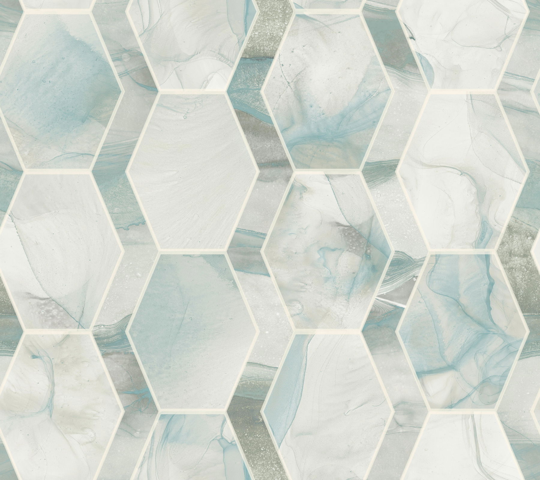 Earthbound Turquoise Wallpaper, by York Wall, 27' length x 2'3" width x 0.02" depth View 1