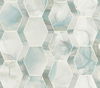 Earthbound Turquoise Wallpaper, by York Wall, 27' length x 2'3" width x 0.02" depth thumbnail 1