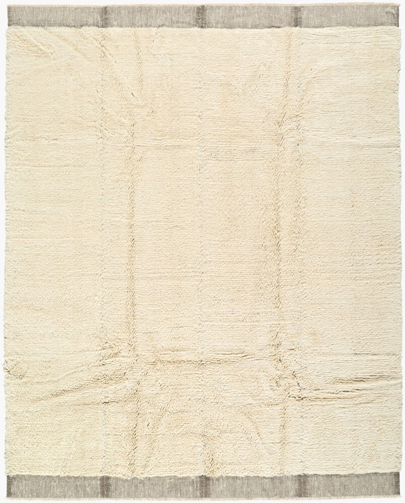 Antique One of a Kind Handmade Rug, by Surya, 9'11.68" length x 7'10.88" width