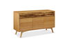 Azara Sideboard, Caramelized, Sideboards & Buffet by Greenington, 18" length x 57" width x 32" height thumbnail 2