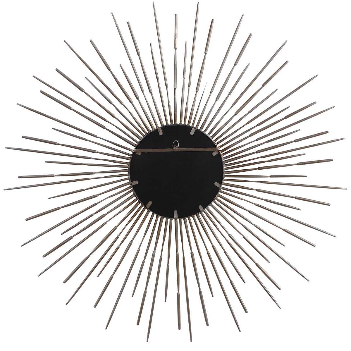 Golden Rays Starburst Mirror, by Uttermost, 3'10.75" width x 3'10.75" height x 1" depth View 8