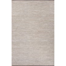 Online Designer Living Room Subra Hand-Knotted Jute/Sisal Gray Rug Rug Size: Rectangle 8' x 10'