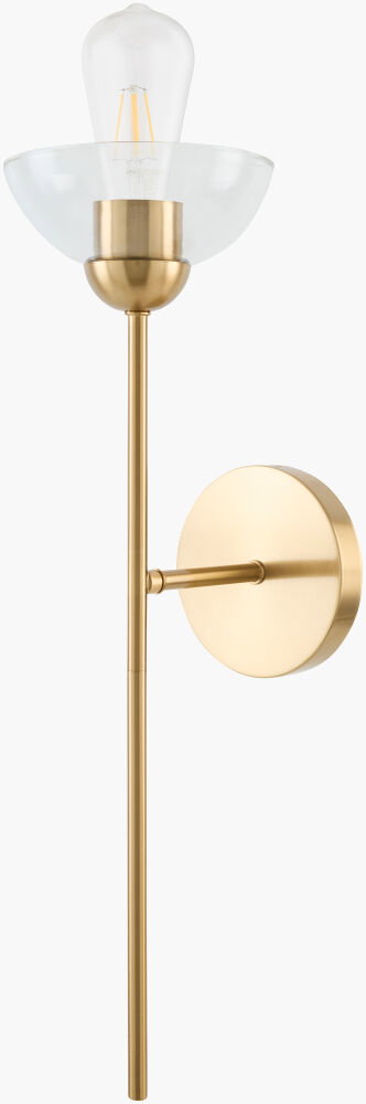 Orivon Wall Sconce, by Surya, 8" length x 7" width x 20" height