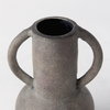 Armani 6.7H Brown-Gray Double Ear Vase, by Mercana, 4.92" length x 4.13" width x 6.69" height thumbnail 9