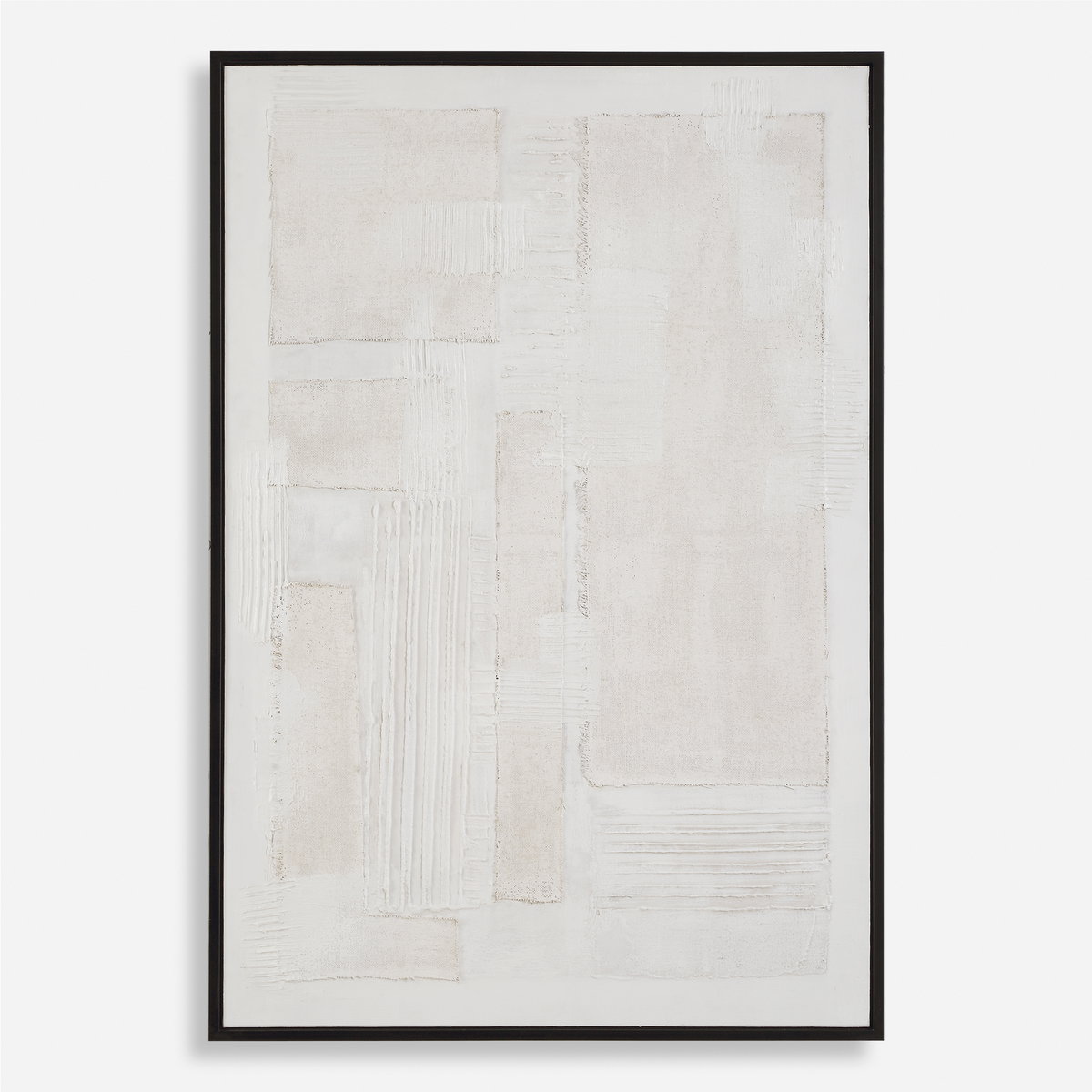Clean Slate Hand Painted Canvas, Art by Uttermost, 41.7" width x 61.7" height x 1.5" depth View 1