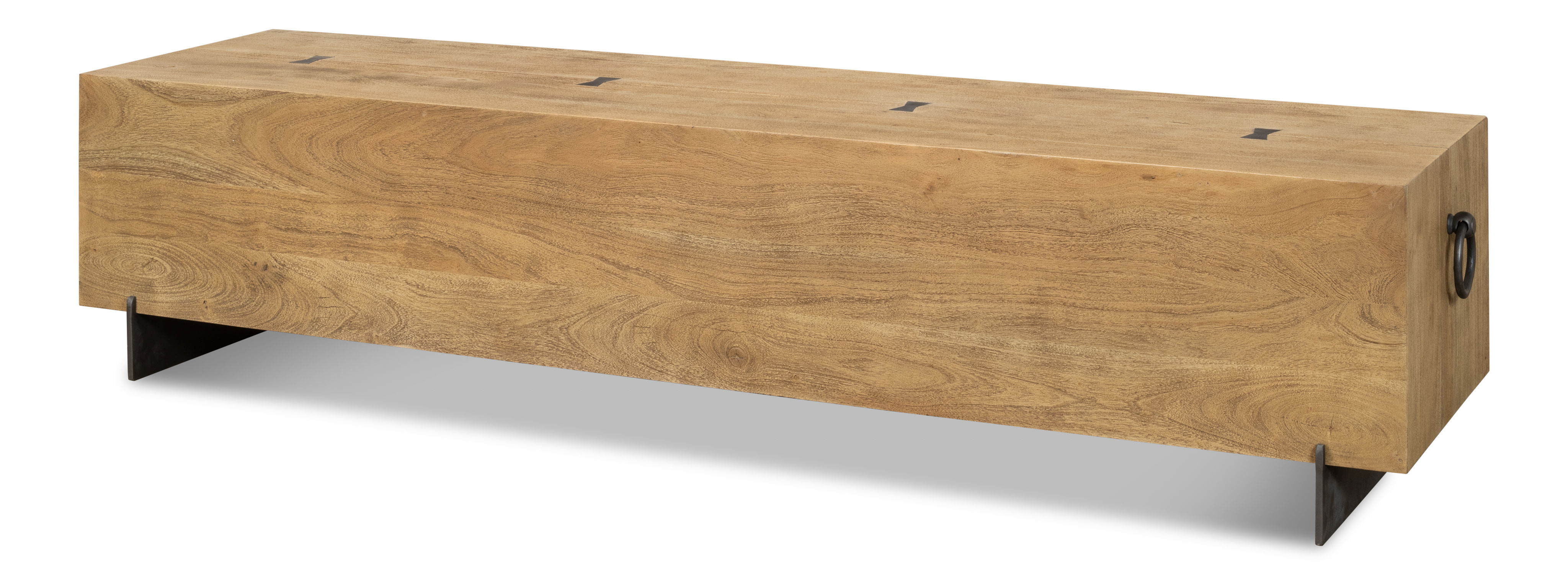 Stuben Bench, Seating by Sarreid, 80" length x 21" width x 18" height View 1