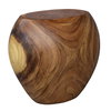 Lomas Solid Wood Accent Stool, Low Stool by Uttermost, 21.5" width x 18" height x 15" depth thumbnail 3