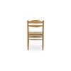 Tate Dining Chair Beige - Set Of Two, by Moe's Home, 19.1" width x 32.5" height x 22.1" depth thumbnail 5