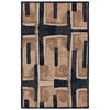 Zoe Bios By Jaipur Living Balsa HNC03 Handmade Abstract Tan and Blue Area Rug (9'x12') thumbnail 3