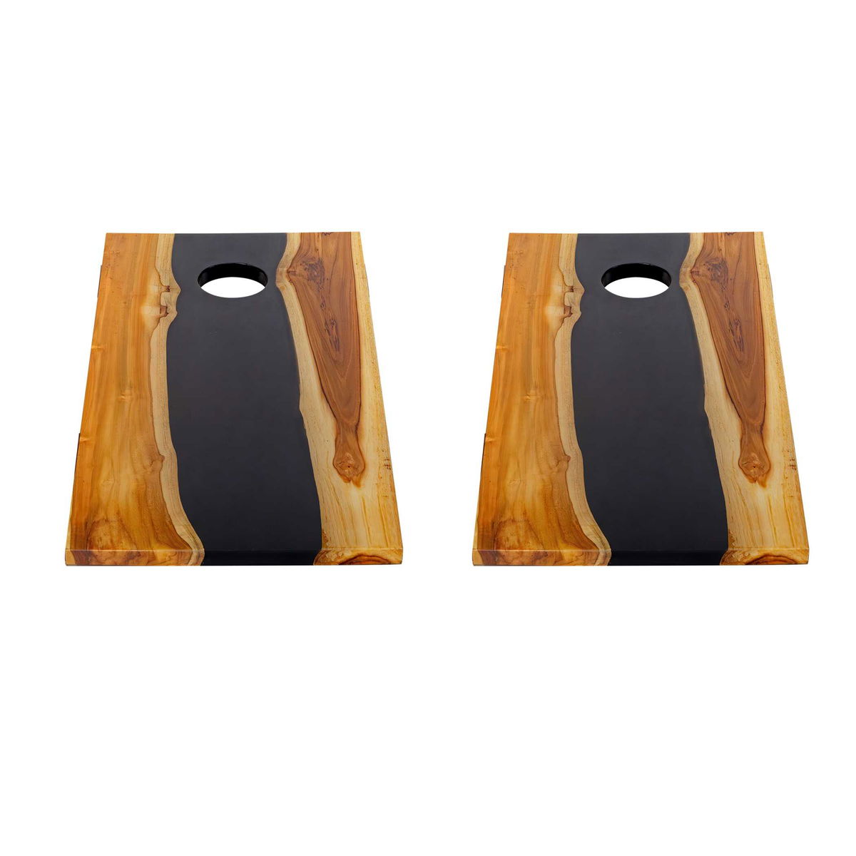Clearwood Black Cornhole Game Set/2, by Uttermost, 24" width x 12" height x 48" depth View 5