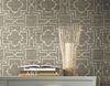 Quatrefoil Trellis Neutral Peel & Stick Wallpaper thumbnail 2