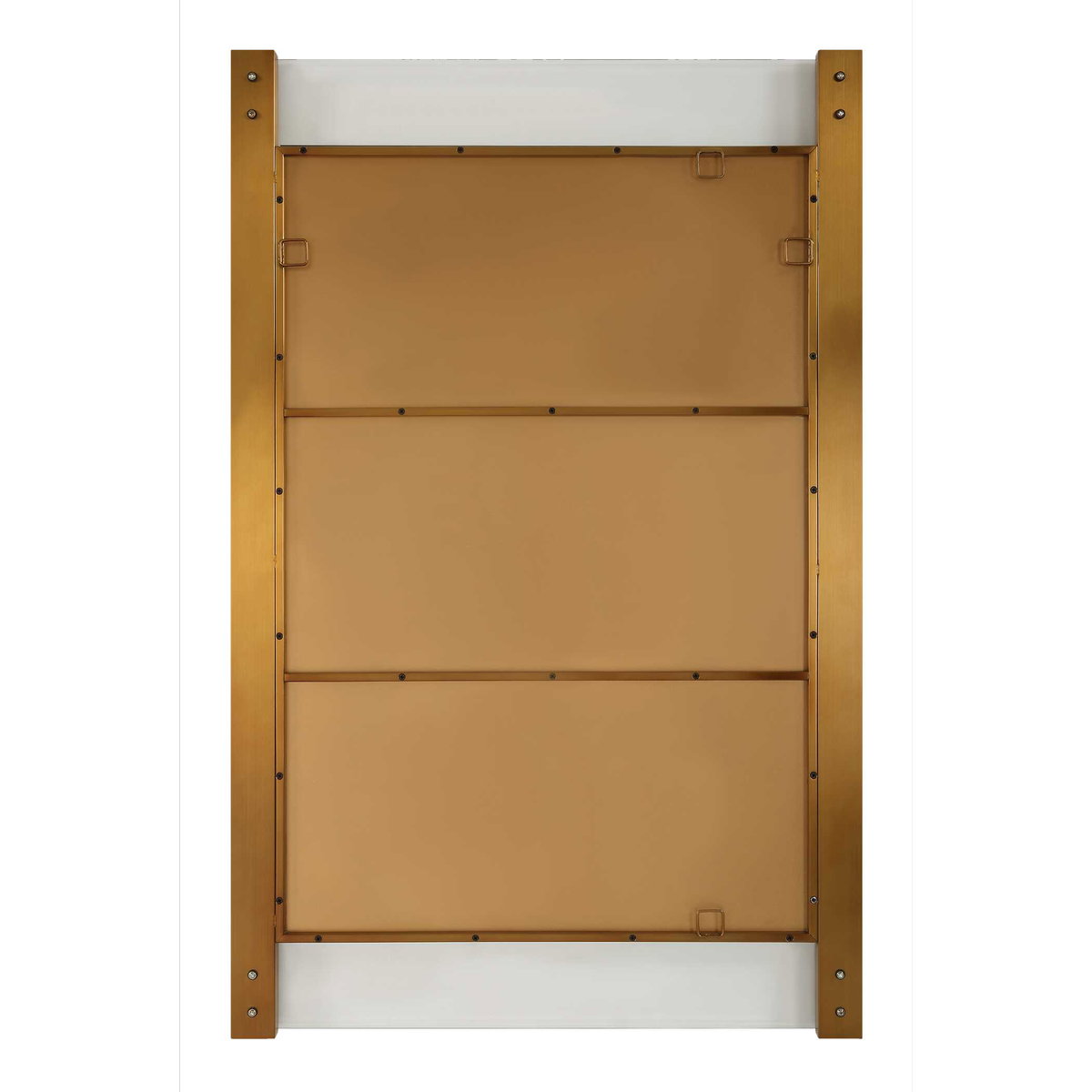 Nera Plated Brass Mirror, by Uttermost, 28" width x 44" height x 2" depth View 7