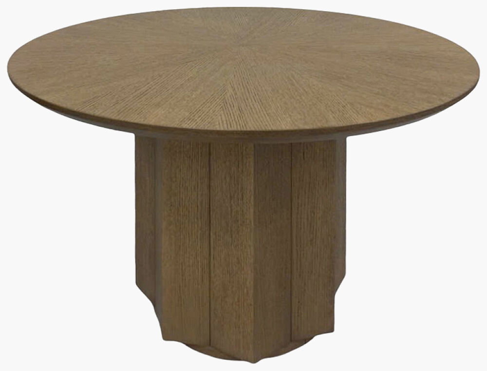 Dalarna Dining Table, by Surya, 48" width x 30" height
