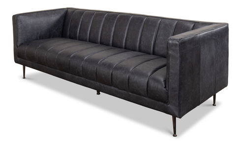 *Lexington Sofa Nottinghill Grey Leather