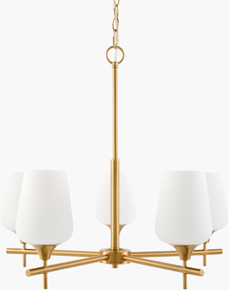 Yueva Chandelier, by Surya, 25" length x 25" width x 24" height