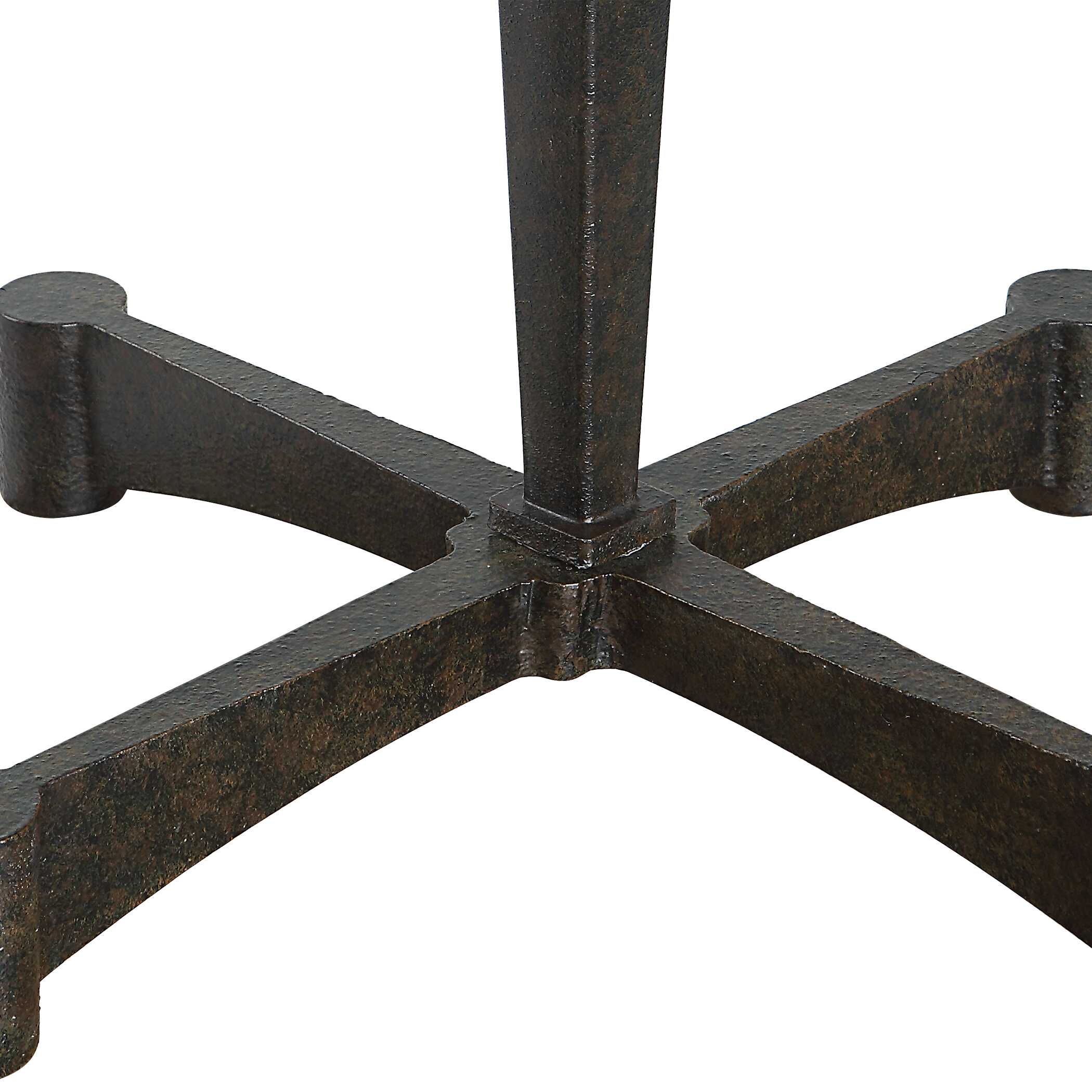 Counteract Rust Metal Floor Lamp, by Uttermost, 18" width x 67.5" height x 18" depth View 7