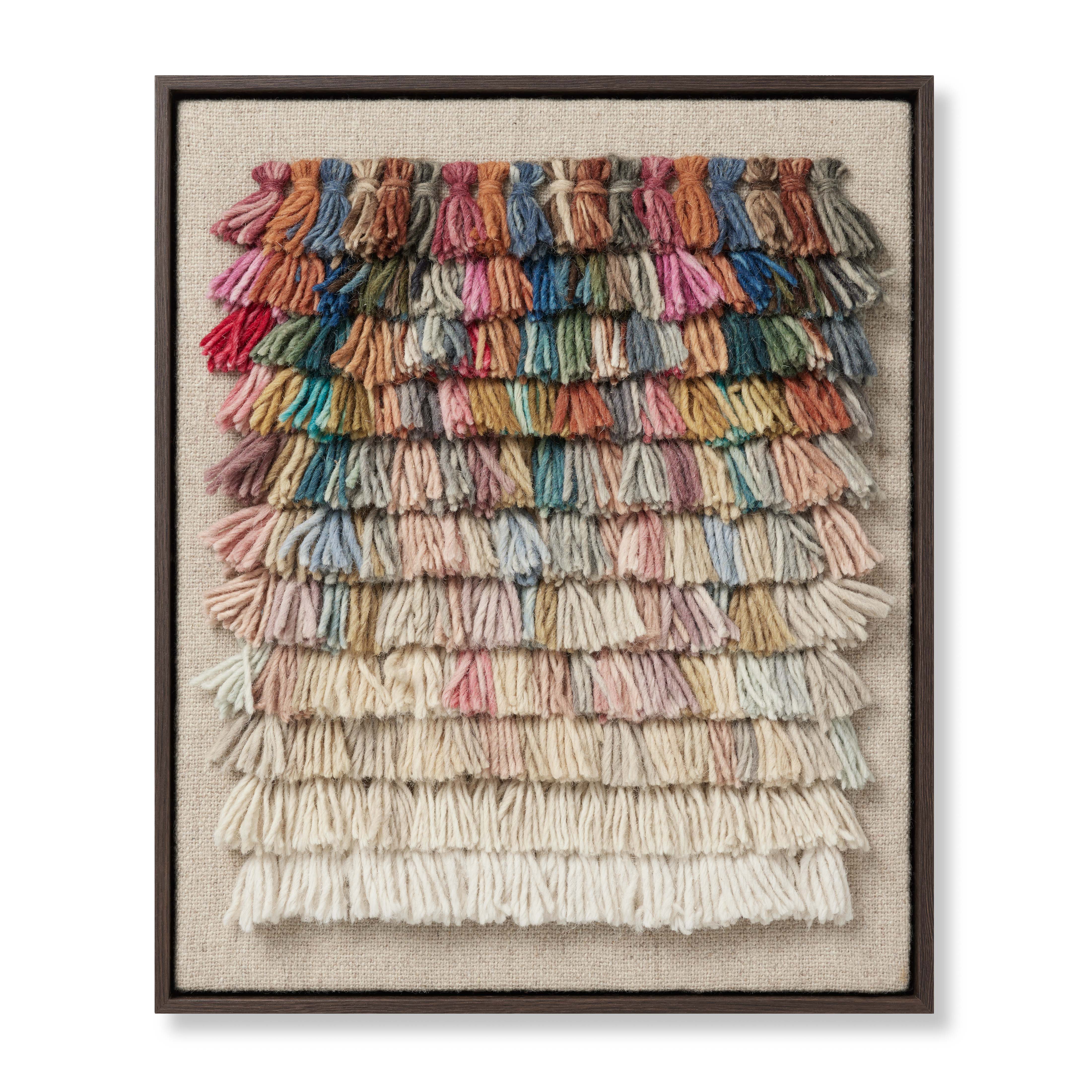 Loloi Jolie Wall Art, Wall Hanging, 24" length x 30" width