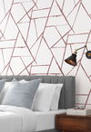 Intersect Spice Red Wallpaper thumbnail 1