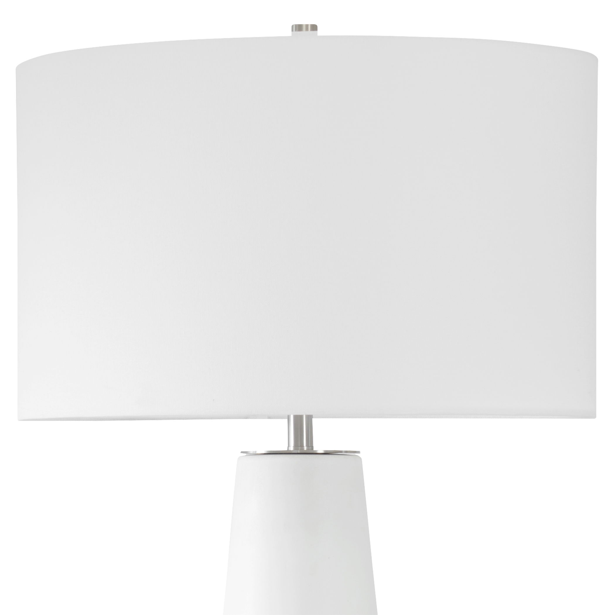 Santino Crackled Ivory Table Lamp large image 