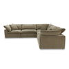 Clay Classic L-shaped Modular Sectional Desert Sage thumbnail 0