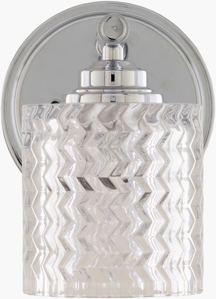 Edgar Wall Sconce, by Surya, 6" length x 6" width x 8" height