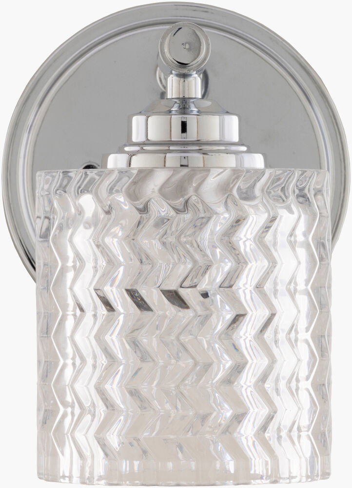 Edgar Wall Sconce, by Surya, 6" length x 6" width x 8" height