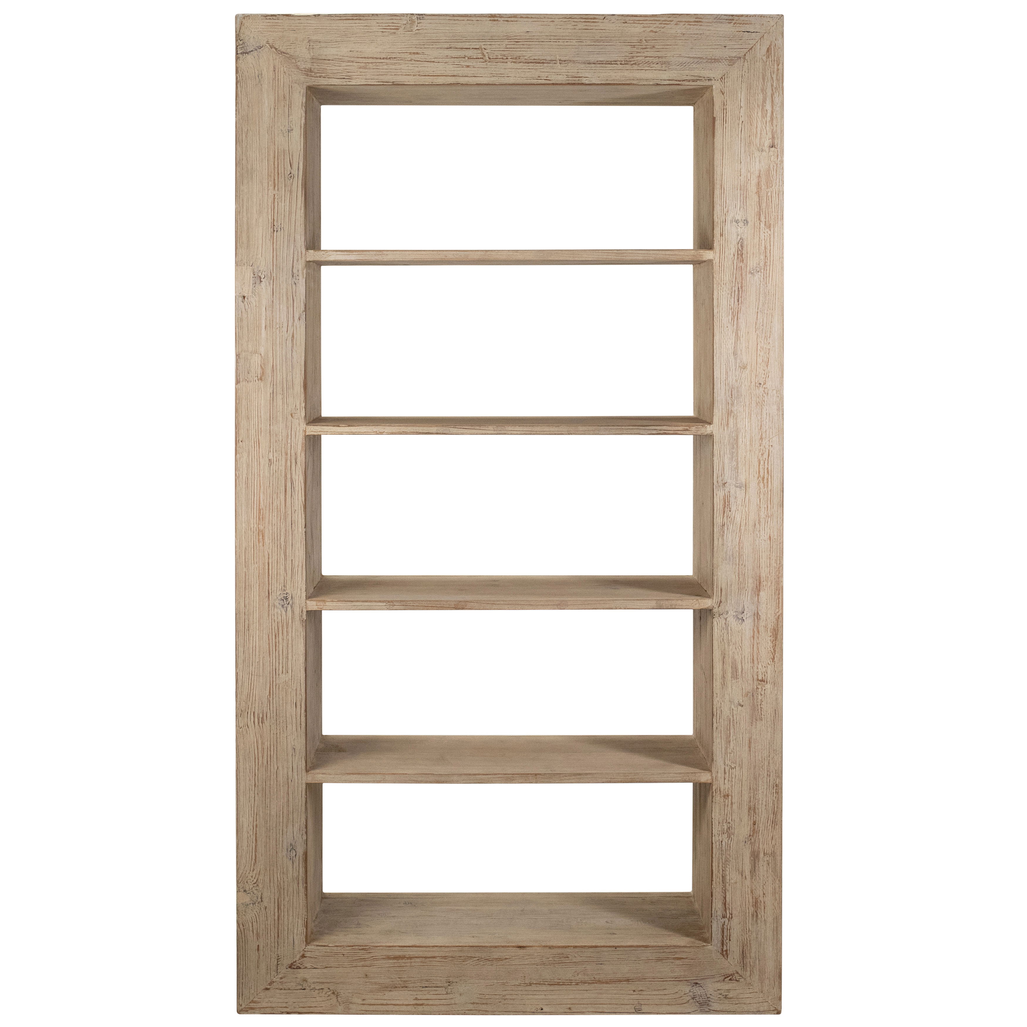 Amaya Bookcase, Shelving & Bookcase by Dovetail, 48" width x 88" height x 16" depth View 2