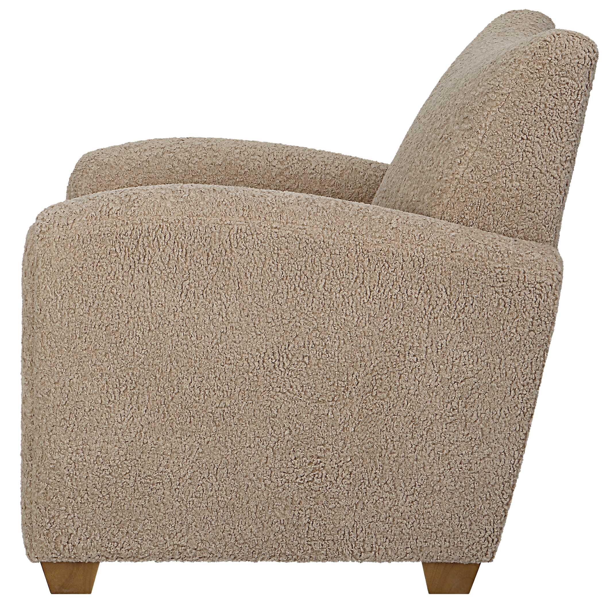 Teddy Latte Accent Chair, Furniture by Uttermost, 32" width x 35" height x 34" depth View 8