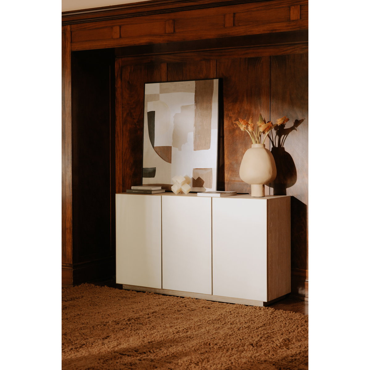 Fina 2 Wall Decor, Painting by Moe's Home, 31.5" width x 39.5" height x 1.5" depth View 7