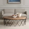 Chain Reaction Wooden Coffee Table, by Uttermost, 54" width x 17" height x 54" depth thumbnail 6