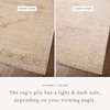 Chris Loves Julia x Loloi Palma Rug, 1'6" length x 1'6" width thumbnail 3