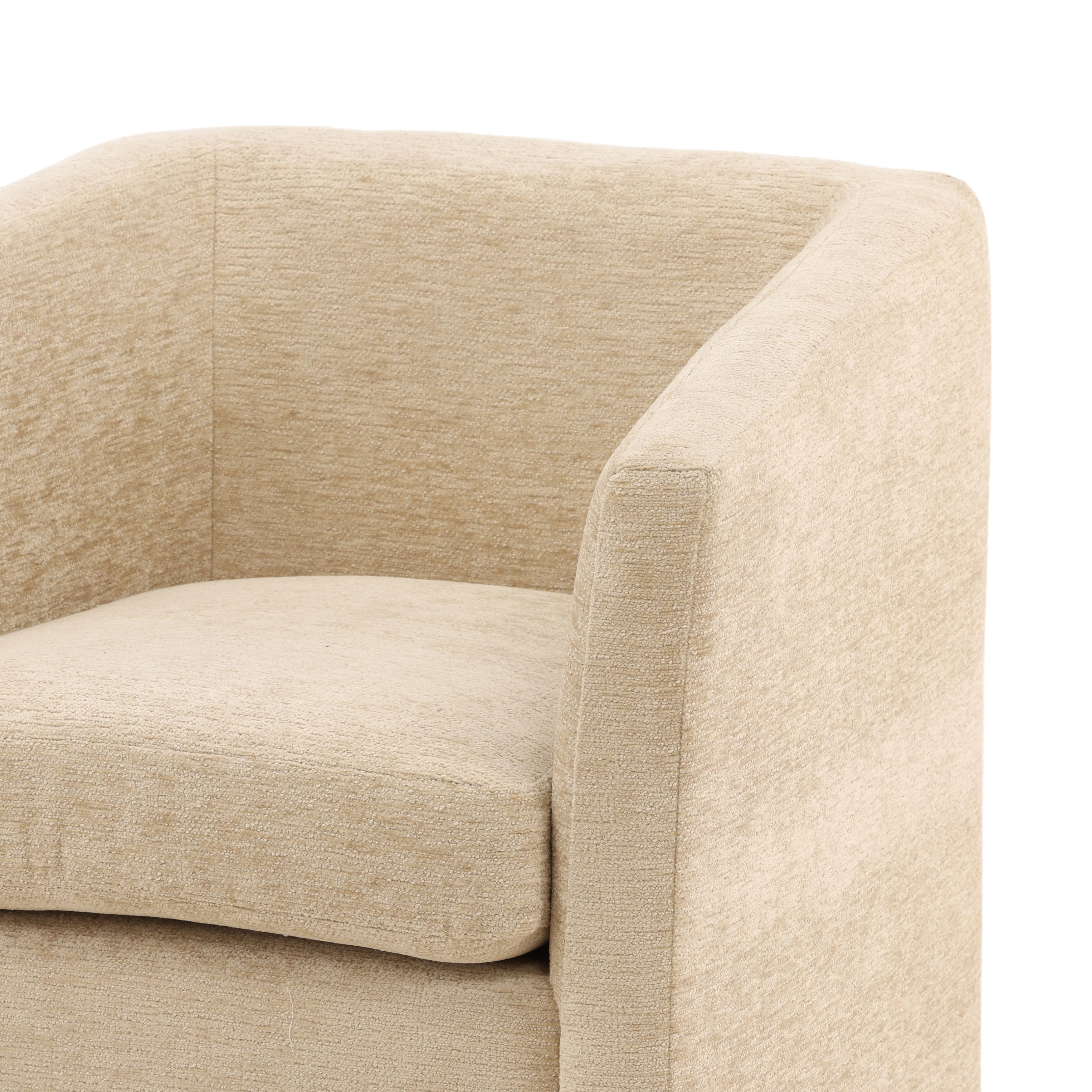 Helga Dining Swivel Chair Sand large image 