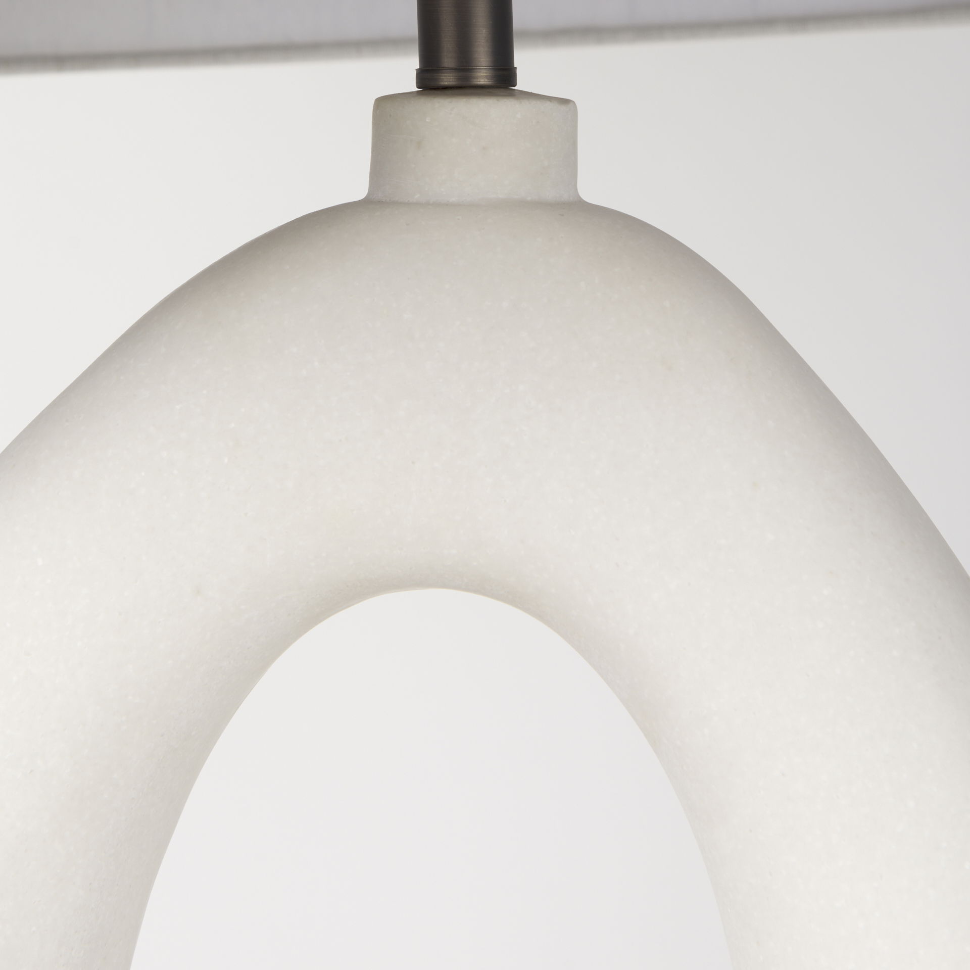 Tao 20.0L x 20.0W x 33.0H Cream Base with White Shade Table Lamp large image 