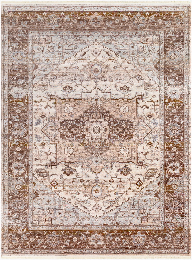 Ephesians Machine Woven Rug, by Surya, 5'2.99" length x 3'11.24" width