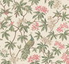 Peacock Estate Cream Wallpaper thumbnail 0