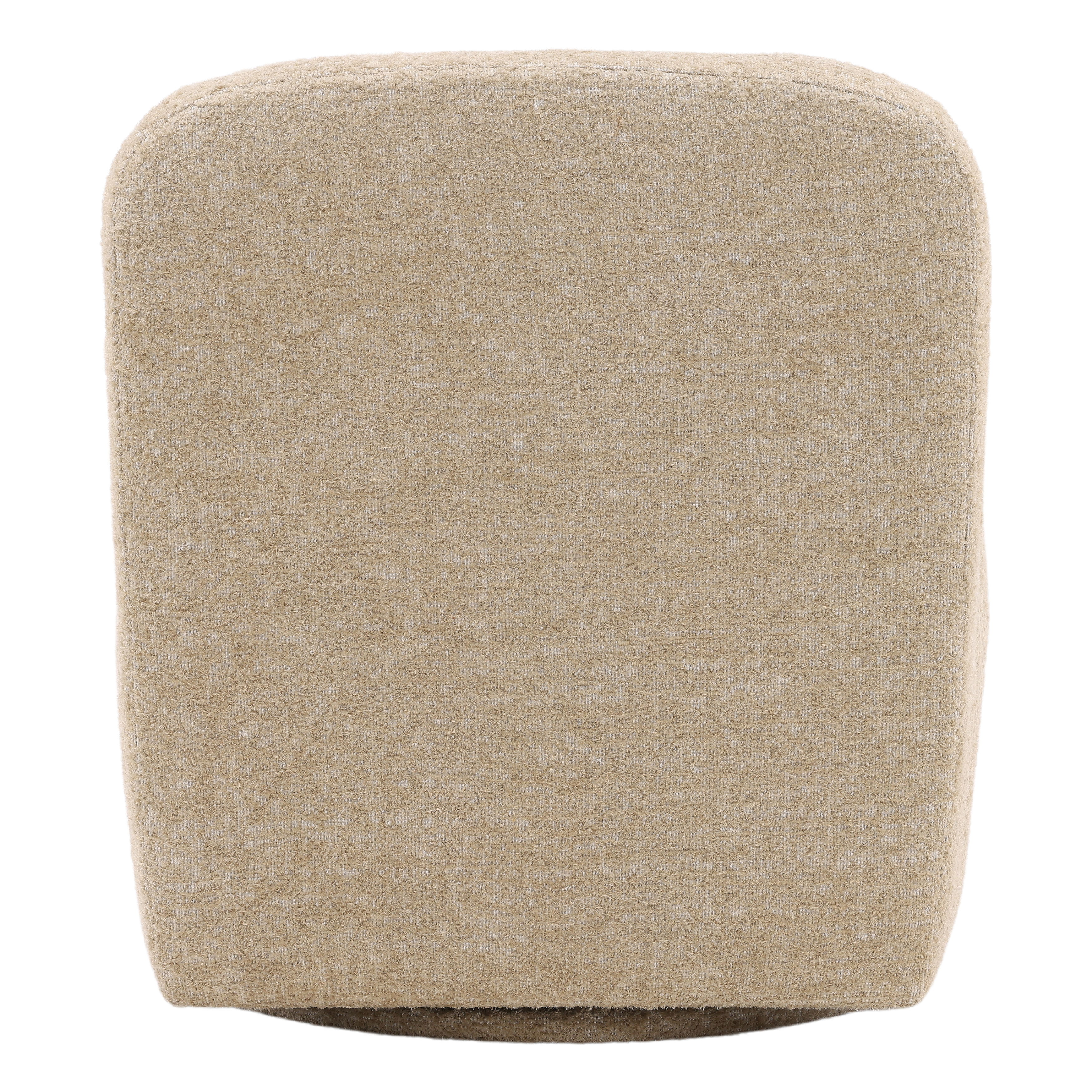 Darrel Swivel Chair Sand, Accent Chair by Dovetail, 26.4" width x 30" height x 30.5" depth View 4