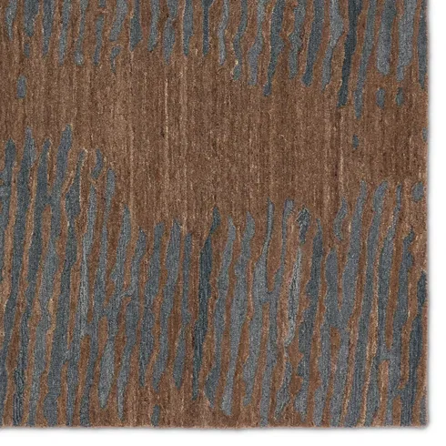 Verde Home By Jaipur Living Stockholm PVH16 Handmade Abstract Brown and Slate Area Rug (10
