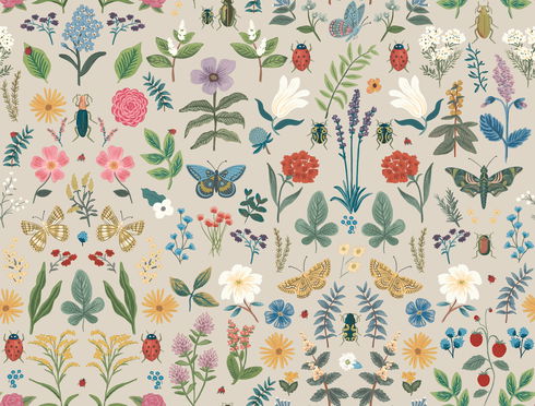 Curio Linen Peel & Stick Wallpaper