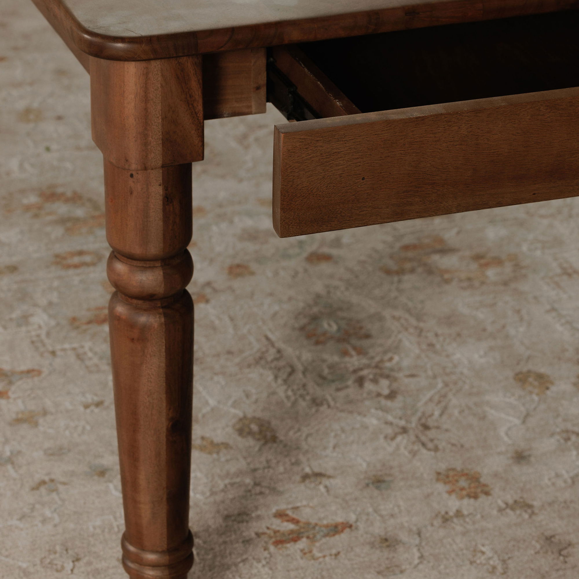 Russet Dining Table Brown large image 