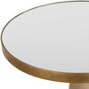 Terra Brass Accent Table, Furniture by Uttermost, 16" width x 24" height x 16" depth thumbnail 5