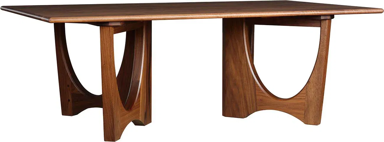 Walnut Grove Rectangular Cocktail Table, Coffee Table by Stickley, 52" width x 18" height x 30" depth View 1