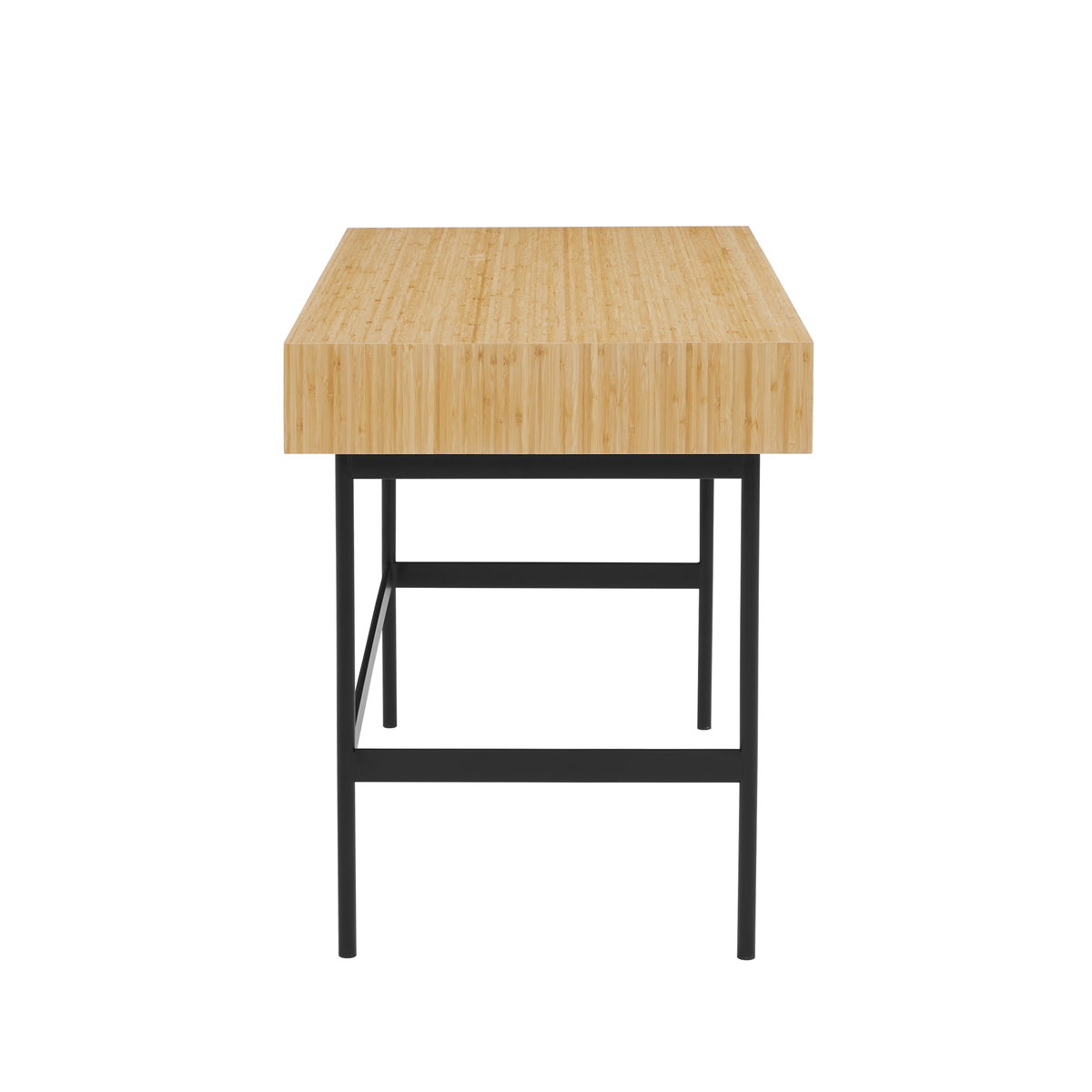 Santa Cruz Desk, Wheat, Writing Desk by Greenington, 48" length x 24" width x 30" height View 3