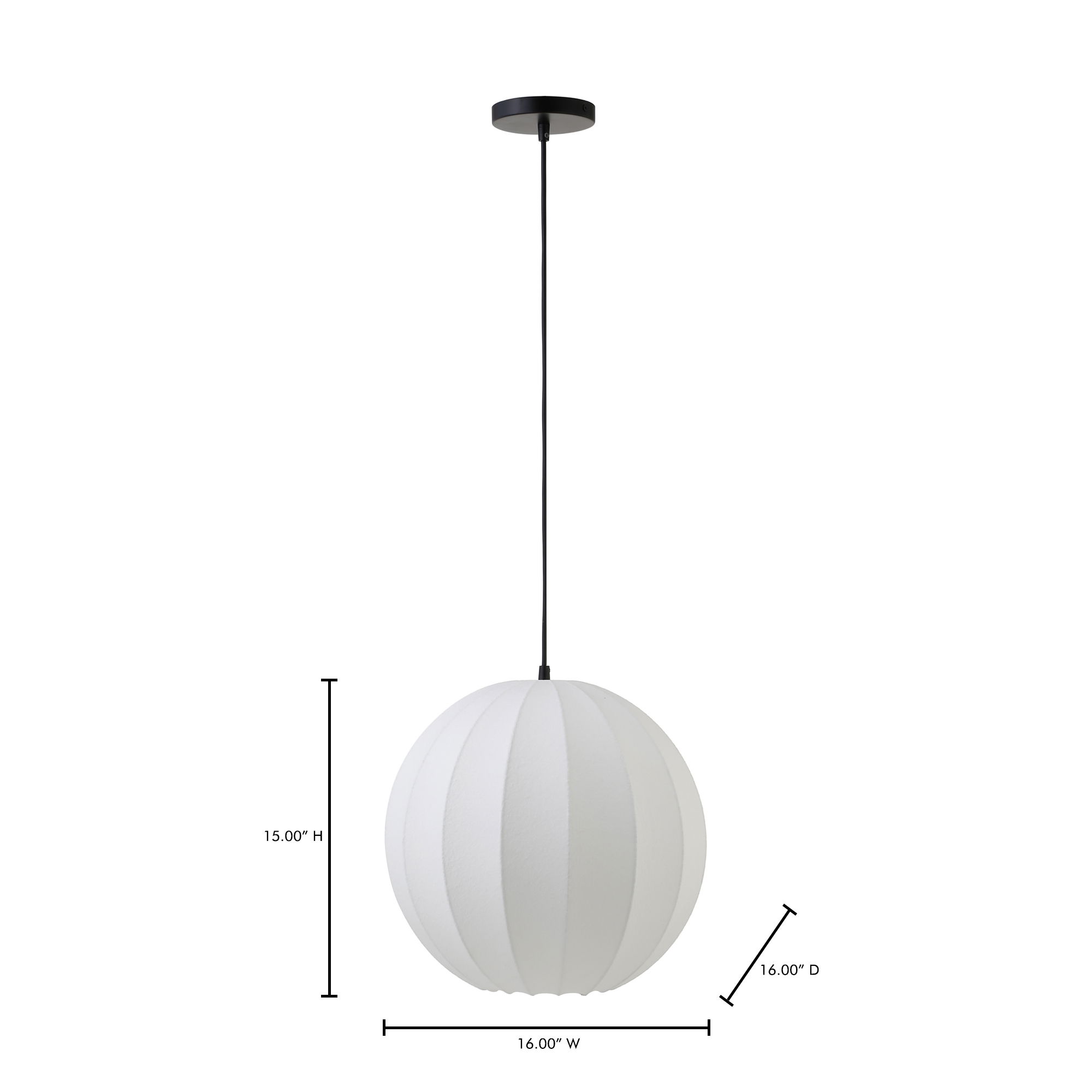 Illume Pendant Light White large image 