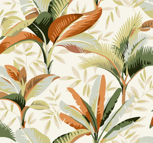 Summerhouse Sienna Wallpaper
