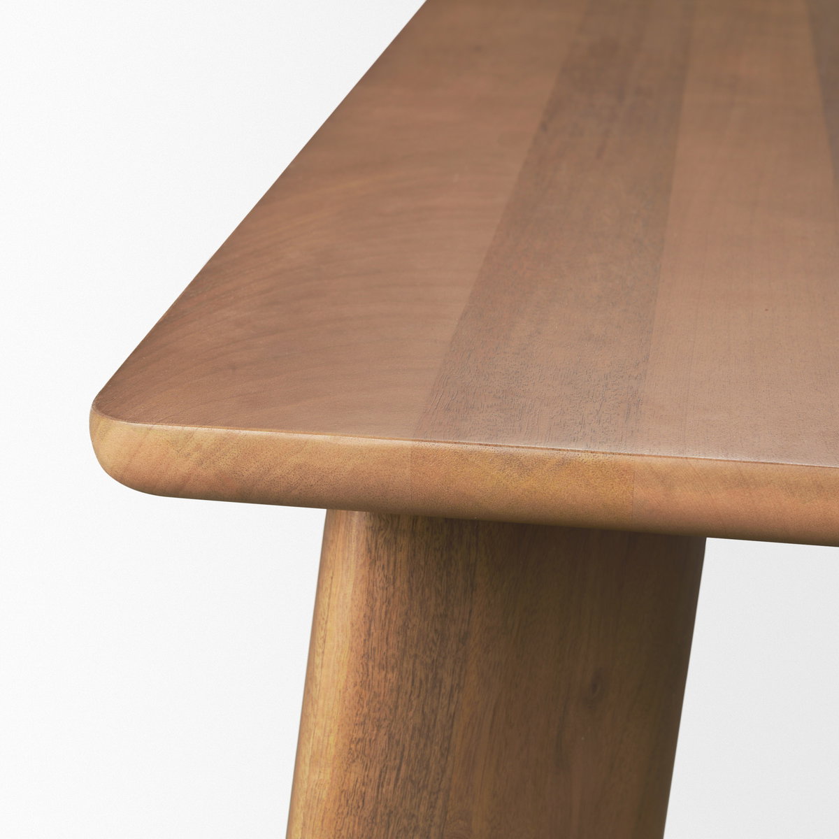 Jonan 94'L x 42'W Rectangular Dining Table | Med Brown Wood | Seats 8, by Mercana, 94" length x 42" width x 30" height View 11