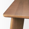 Jonan 94'L x 42'W Rectangular Dining Table | Med Brown Wood | Seats 8, by Mercana, 94" length x 42" width x 30" height thumbnail 11