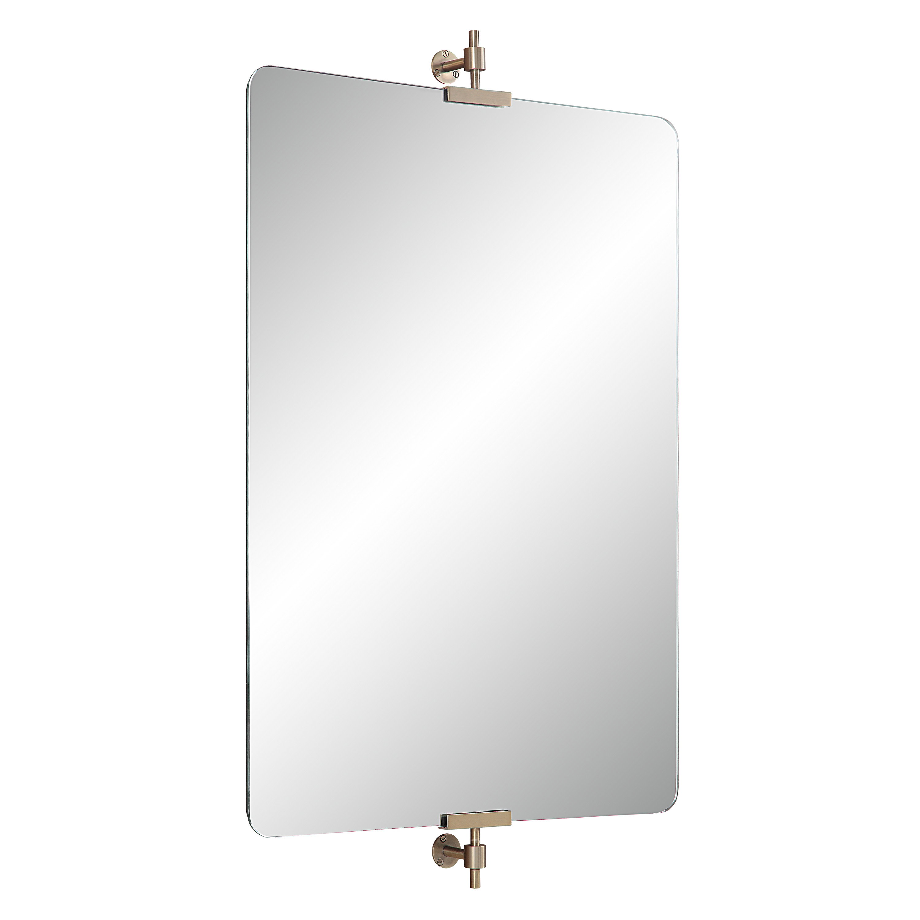 Sodalite Wall Mirror, by Renwil, 40" height x 2.75" depth View 2