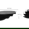 Insitu Coffee Table Black, by Moe's Home, 47" width x 15.75" height x 47" depth thumbnail 4