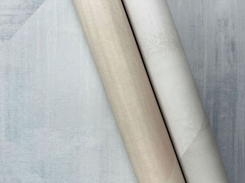 In Clay Blue Wallpaper