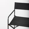Direttore 19.3L x 19.3W x 40.2H Black Leather with Black Frame Counter Stool, Counter & Bar Stool by Mercana, 19.3" length x 20" width x 40.2" height thumbnail 8